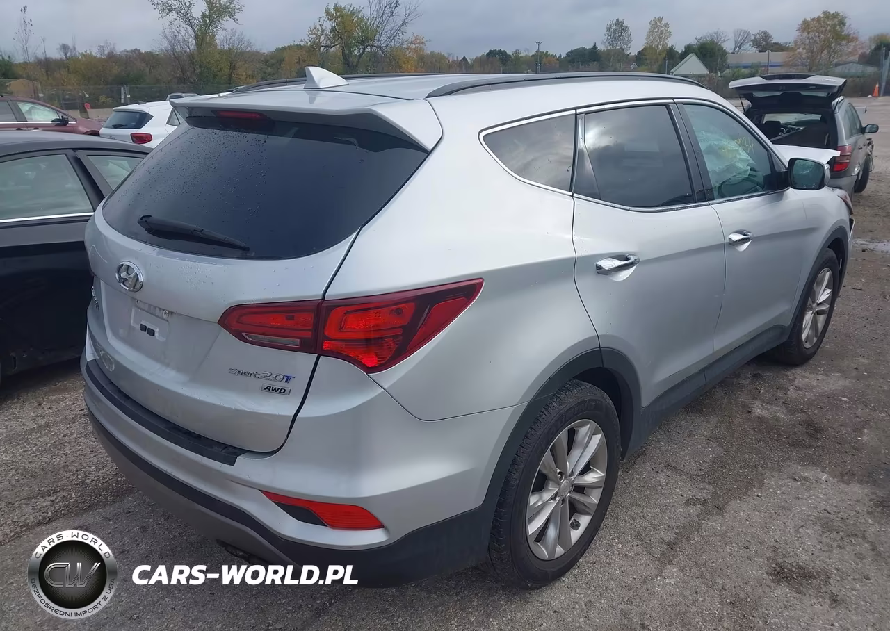 2017 Hyundai Santa Fe Sport 2.0T VIN:5XYZUDLA6HG501309 - 4