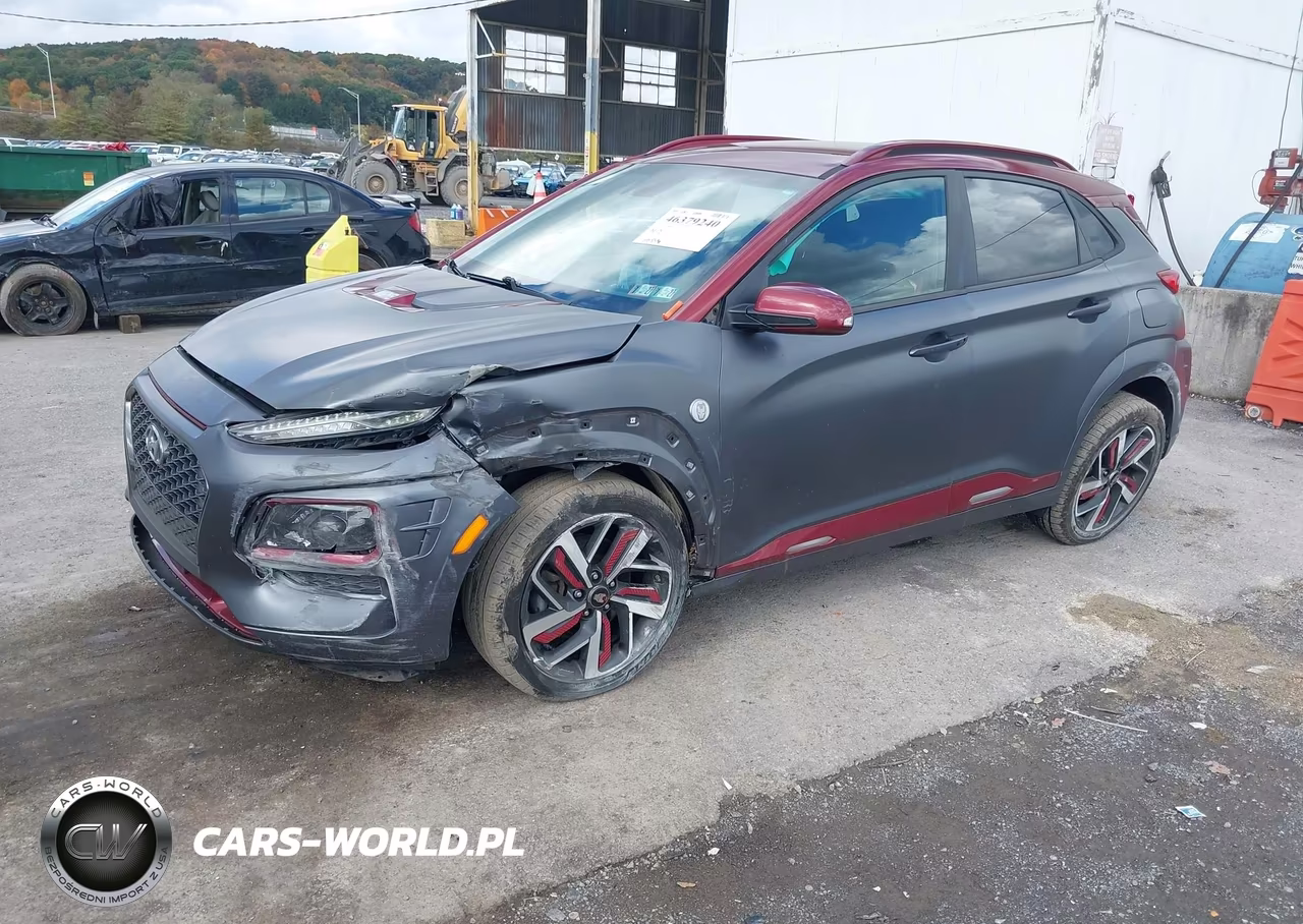 2019 Hyundai Kona Iron Man VIN:KM8K5CA52KU308834 - 2