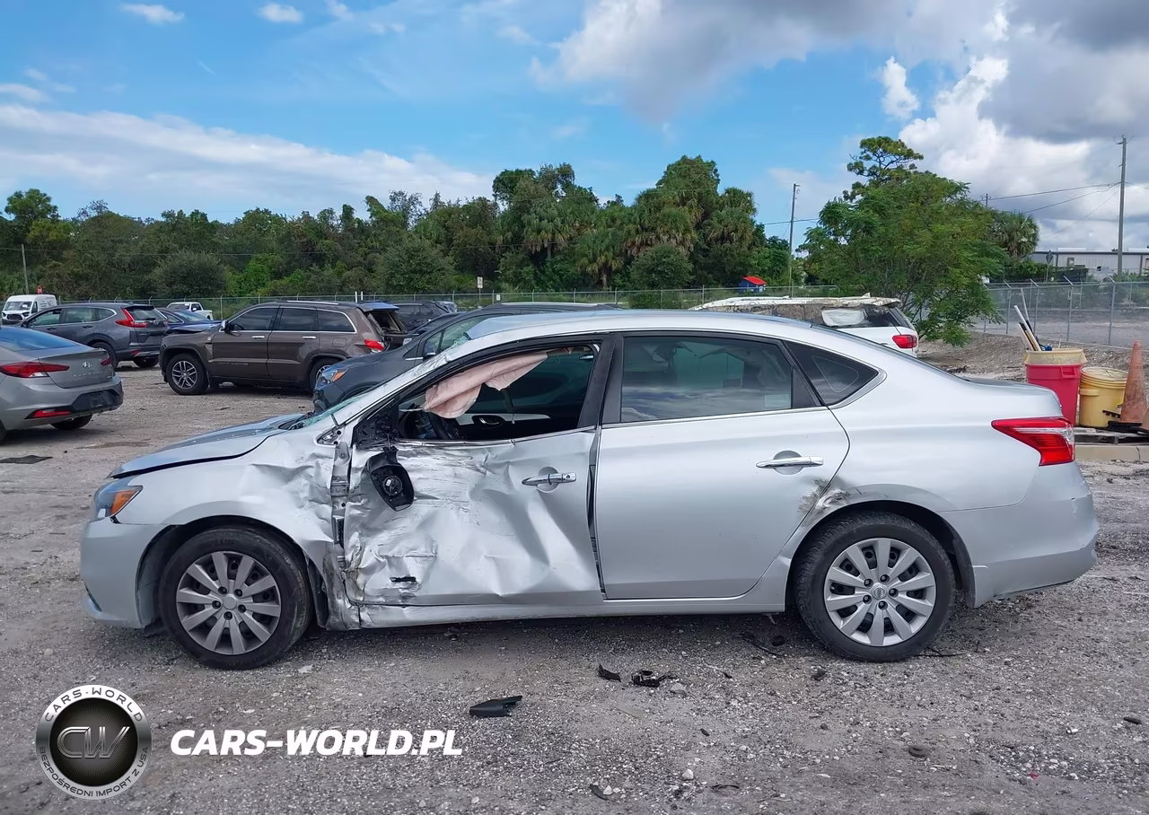 2019 Nissan Sentra S VIN:3N1AB7AP3KY410242 - 14