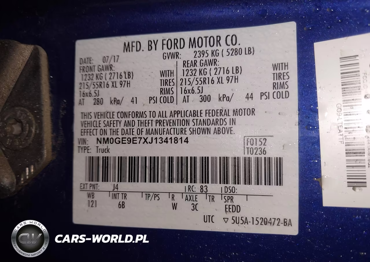 2018 Ford Transit Connect Xl VIN:NM0GE9E7XJ1341814 - 9