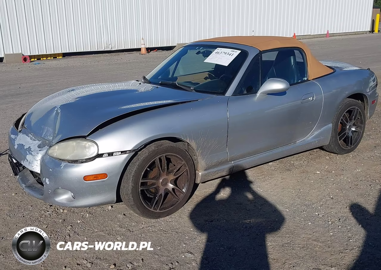 2004 Mazda Mx-5 Miata Ls VIN:JM1NB353X40401291 - 2