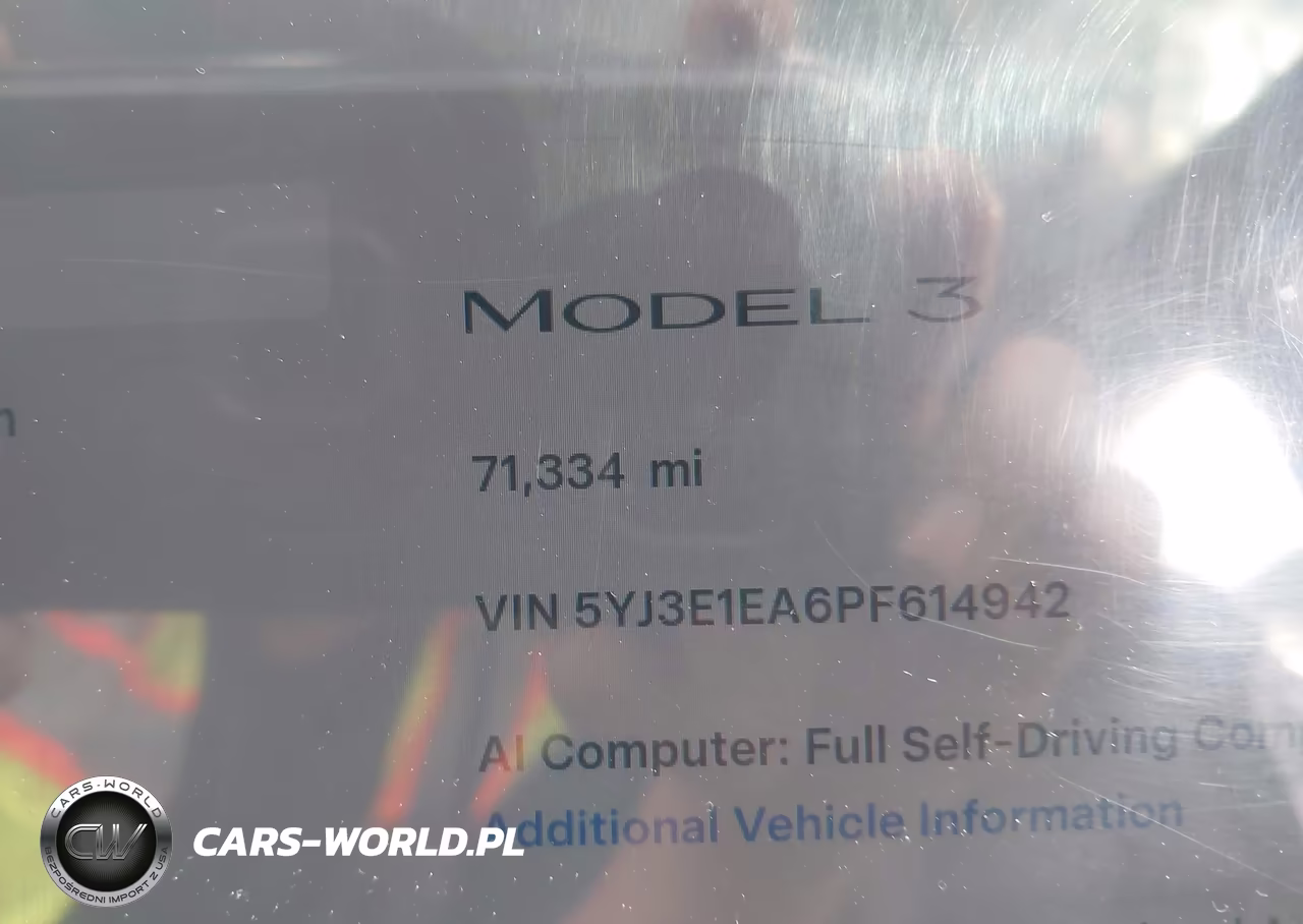 2023 Tesla Model 3 Rear-Wheel Drive VIN:5YJ3E1EA6PF614942 - 7