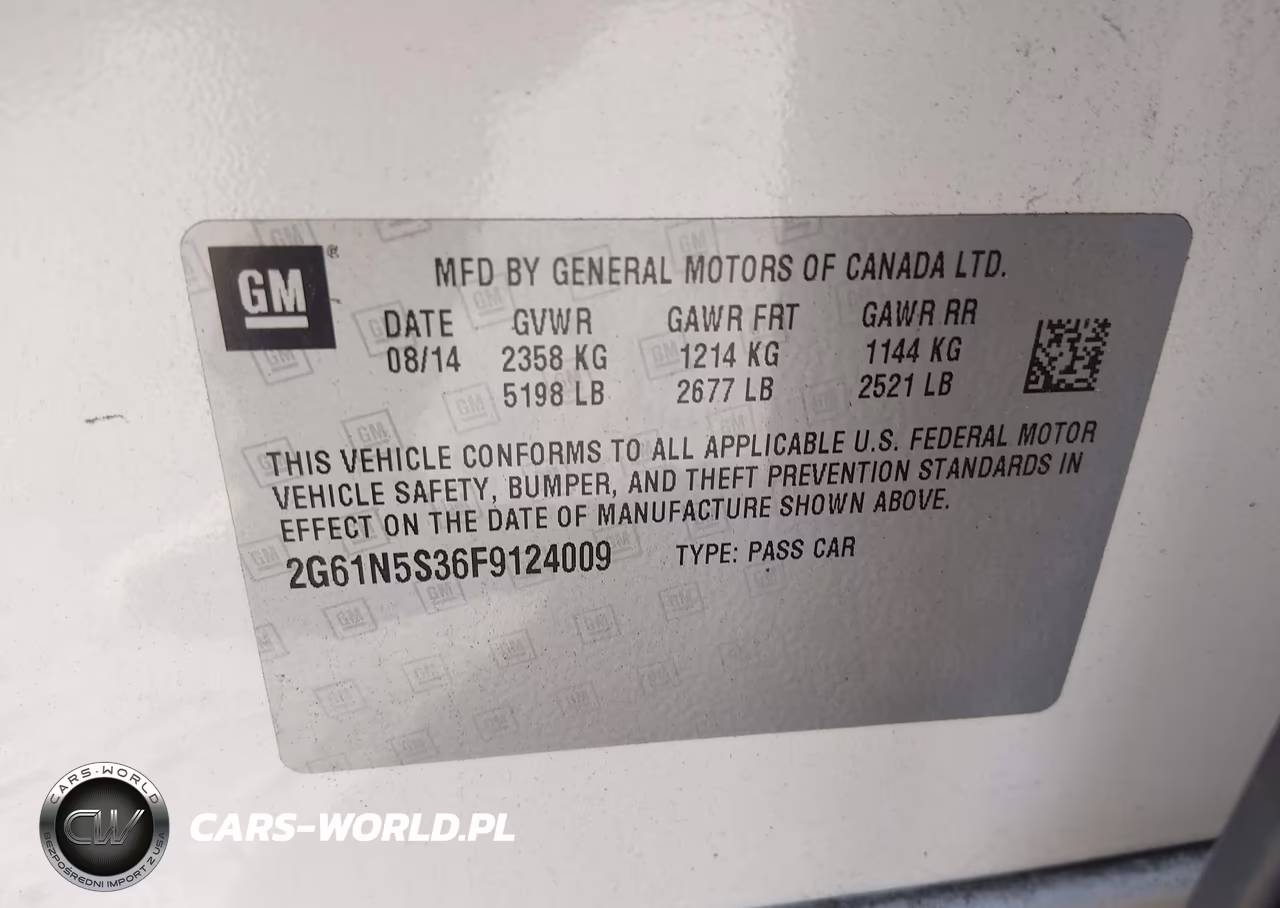2015 Cadillac Xts Luxury VIN:2G61N5S36F9124009 - 9