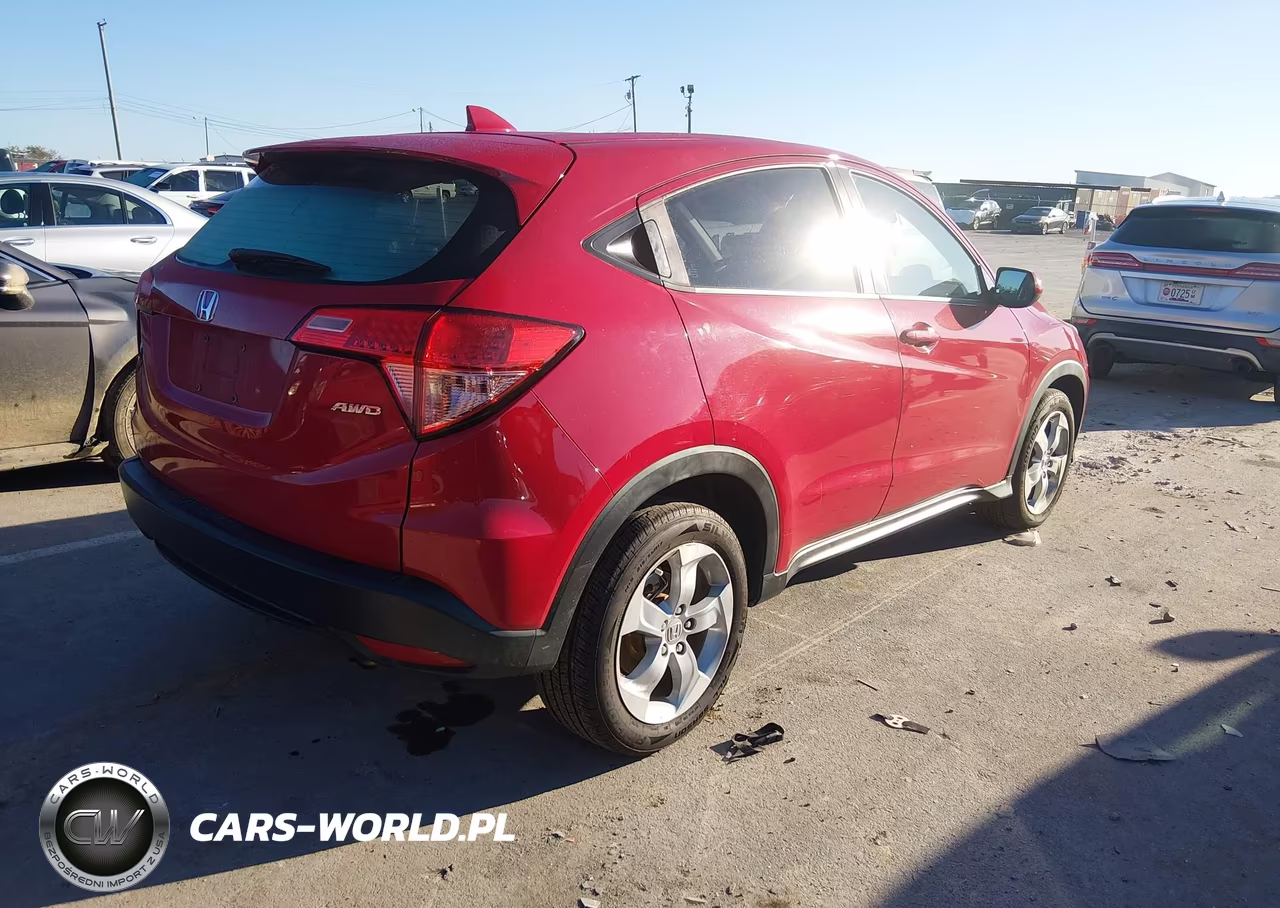 2016 Honda Hr-V Lx VIN:3CZRU6H39GM707421 - 4