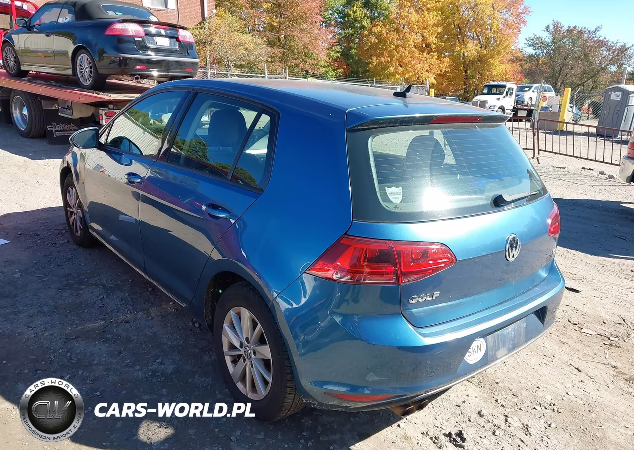 2015 Volkswagen Golf Tsi S 4-Door VIN:3VW217AUXFM019660 - 3