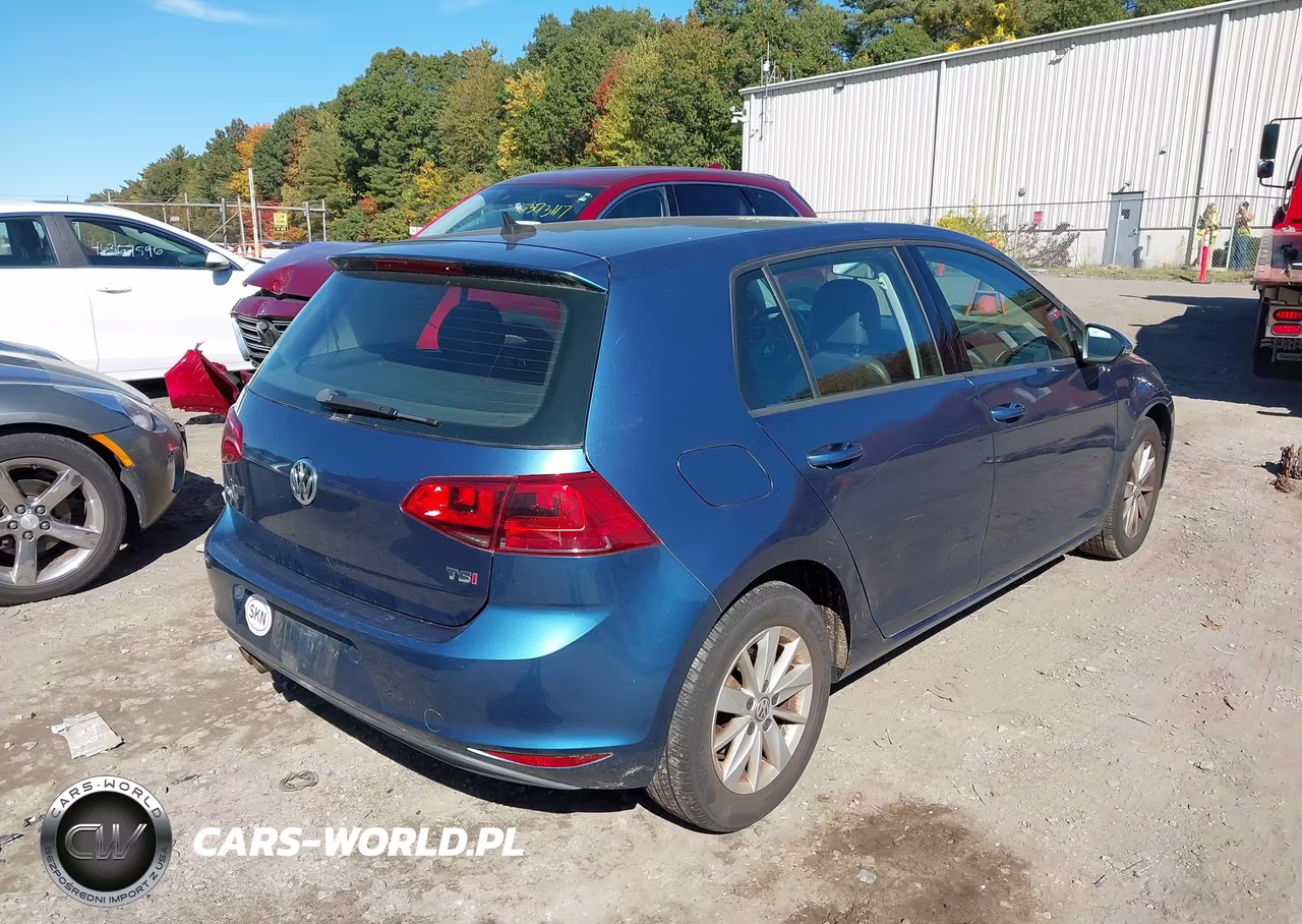2015 Volkswagen Golf Tsi S 4-Door VIN:3VW217AUXFM019660 - 4