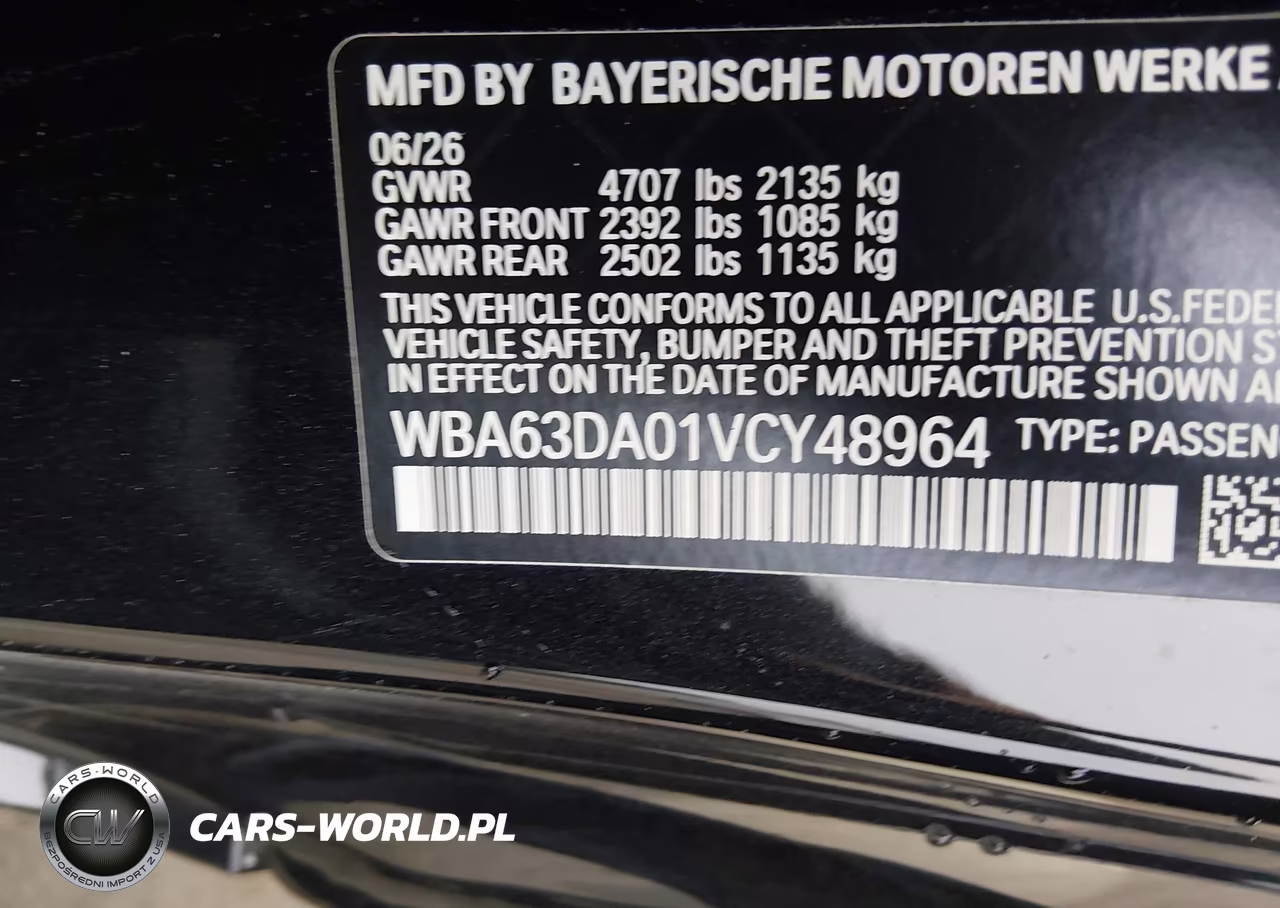 2027 BMW 430I xDrive Cpe VIN:WBA63DA01VCY48964 - 9