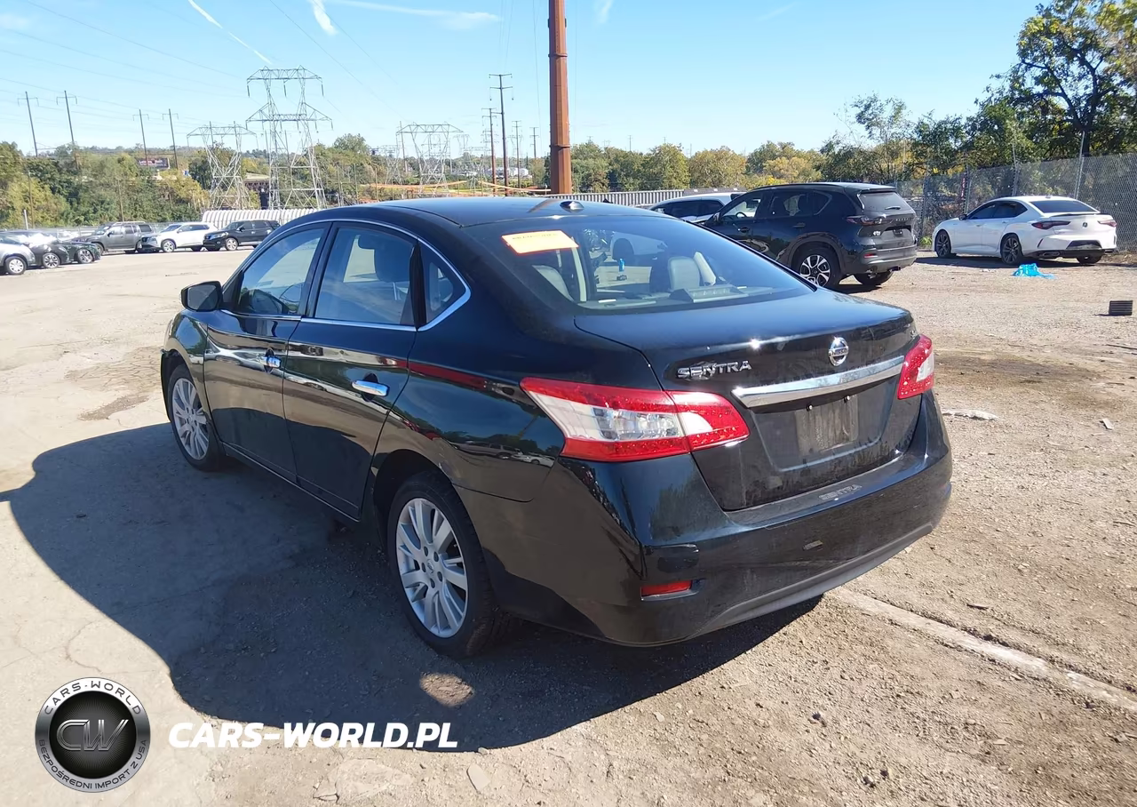 2015 Nissan Sentra Sl VIN:3N1AB7AP0FY304966 - 3
