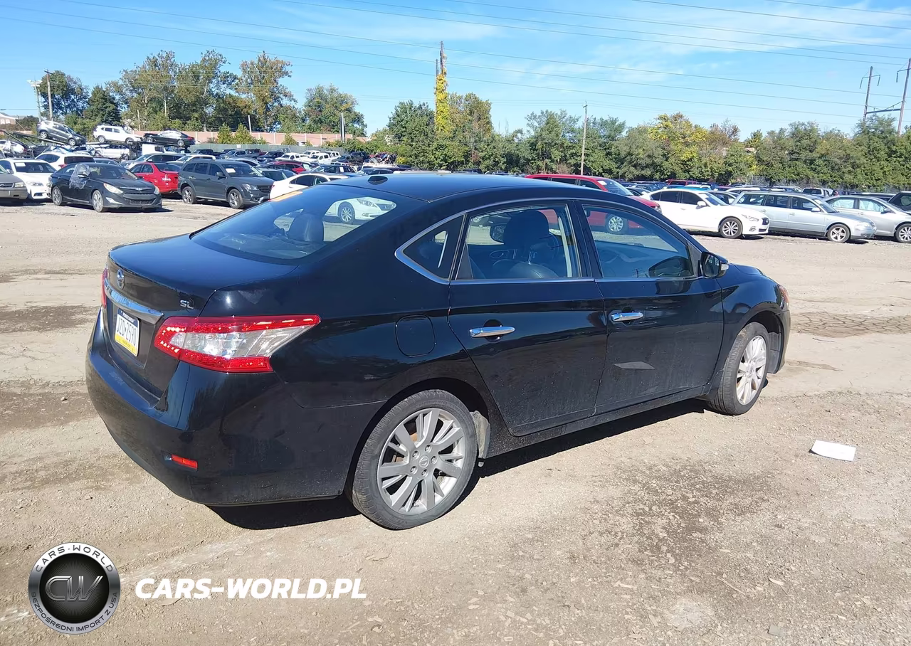 2015 Nissan Sentra Sl VIN:3N1AB7AP0FY304966 - 4