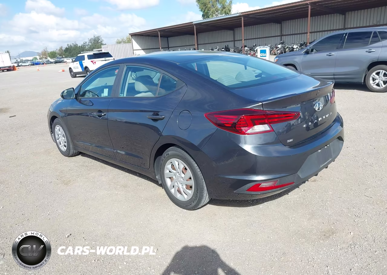 2020 Hyundai Elantra Se VIN:5NPD74LF7LH602891 - 3