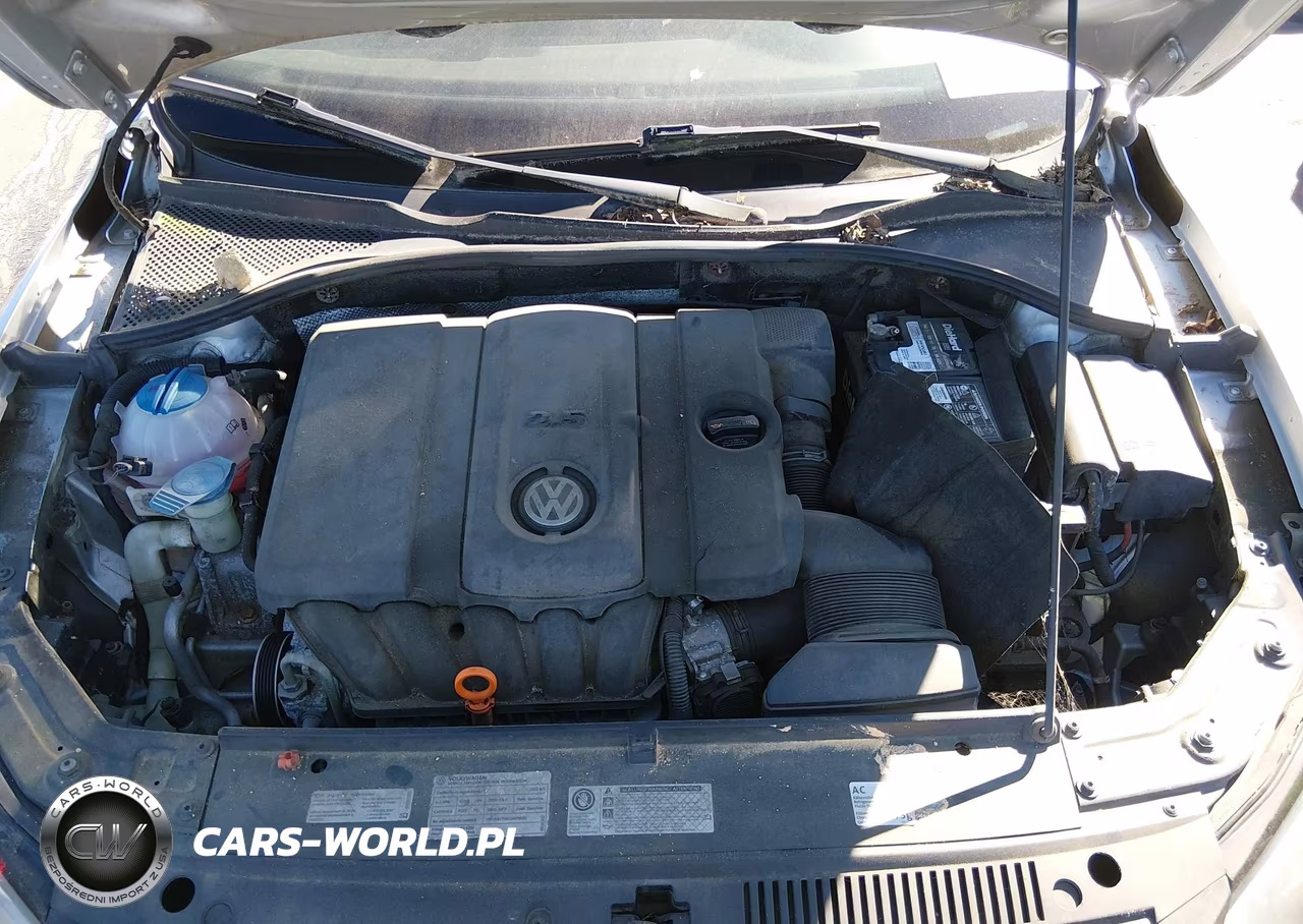 2012 Volkswagen Passat 2.5L Se VIN:1VWBP7A31CC027679 - 10