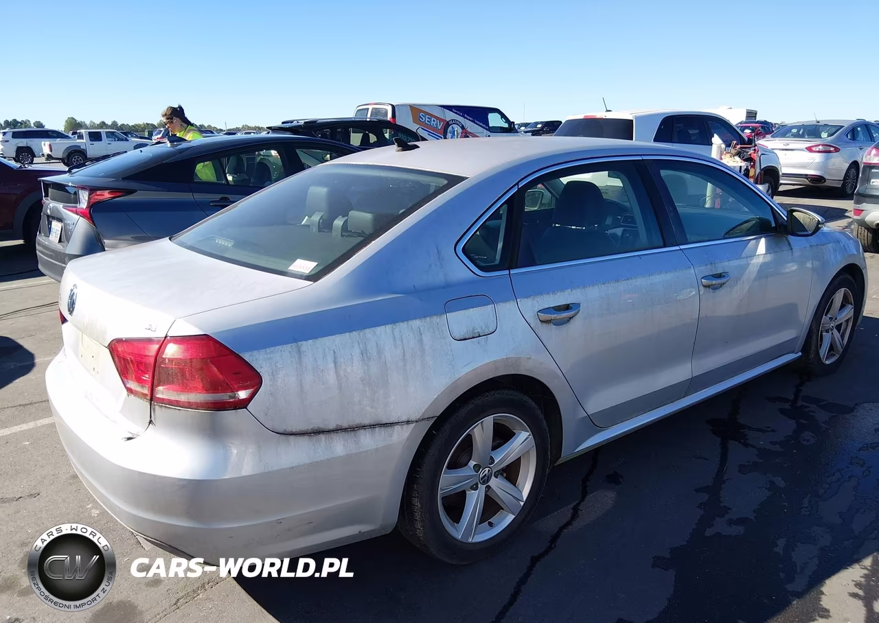 2012 Volkswagen Passat 2.5L Se VIN:1VWBP7A31CC027679 - 4
