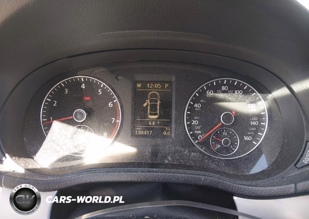 2012 Volkswagen Passat 2.5L Se VIN:1VWBP7A31CC027679 - 7