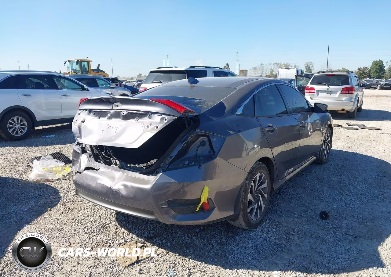 2017 Honda Civic Ex VIN:19XFC2F71HE047137 - 4