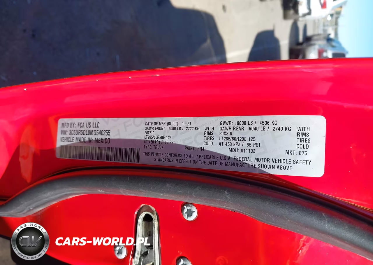 2021 Ram 2500 Big Horn VIN:3C6UR5DL0MG540255 - 9