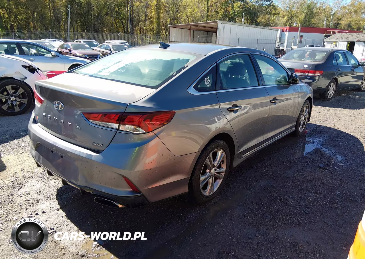2018 Hyundai Sonata Sport VIN:5NPE34AF2JH687803 - 4