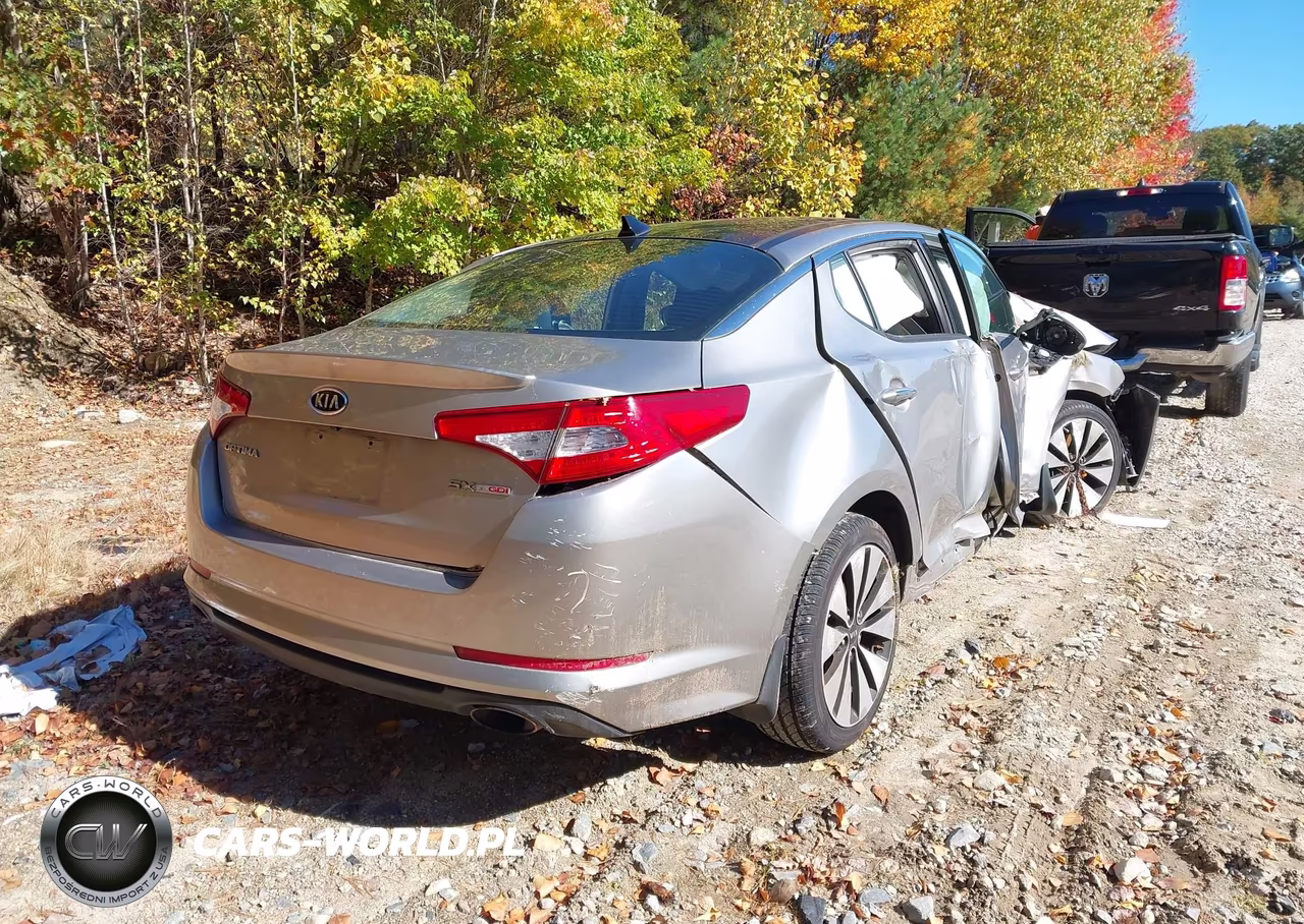 2012 Kia Optima Sx VIN:5XXGR4A6XCG027191 - 4