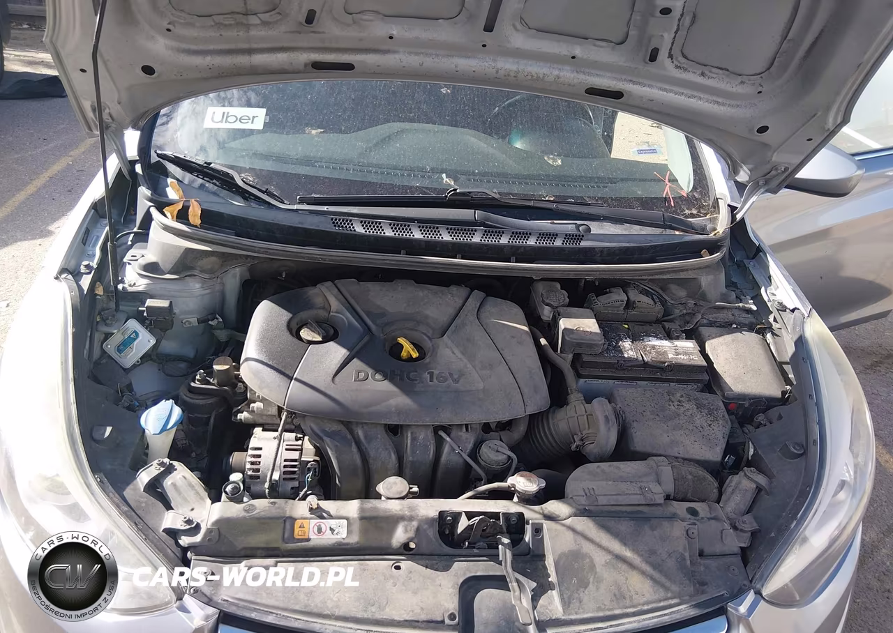 2015 Hyundai Elantra Se VIN:5NPDH4AE3FH607873 - 10