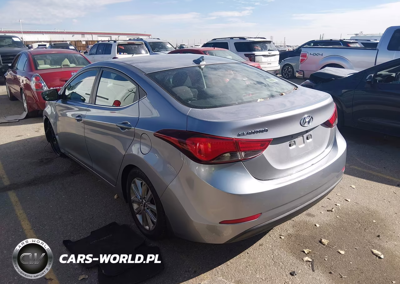 2015 Hyundai Elantra Se VIN:5NPDH4AE3FH607873 - 3
