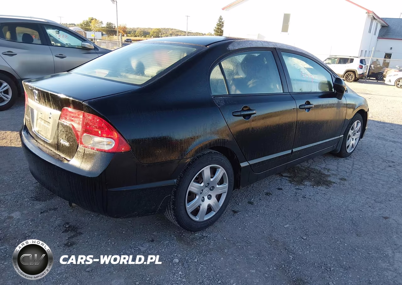 2010 Honda Civic Lx VIN:2HGFA1F50AH330672 - 4