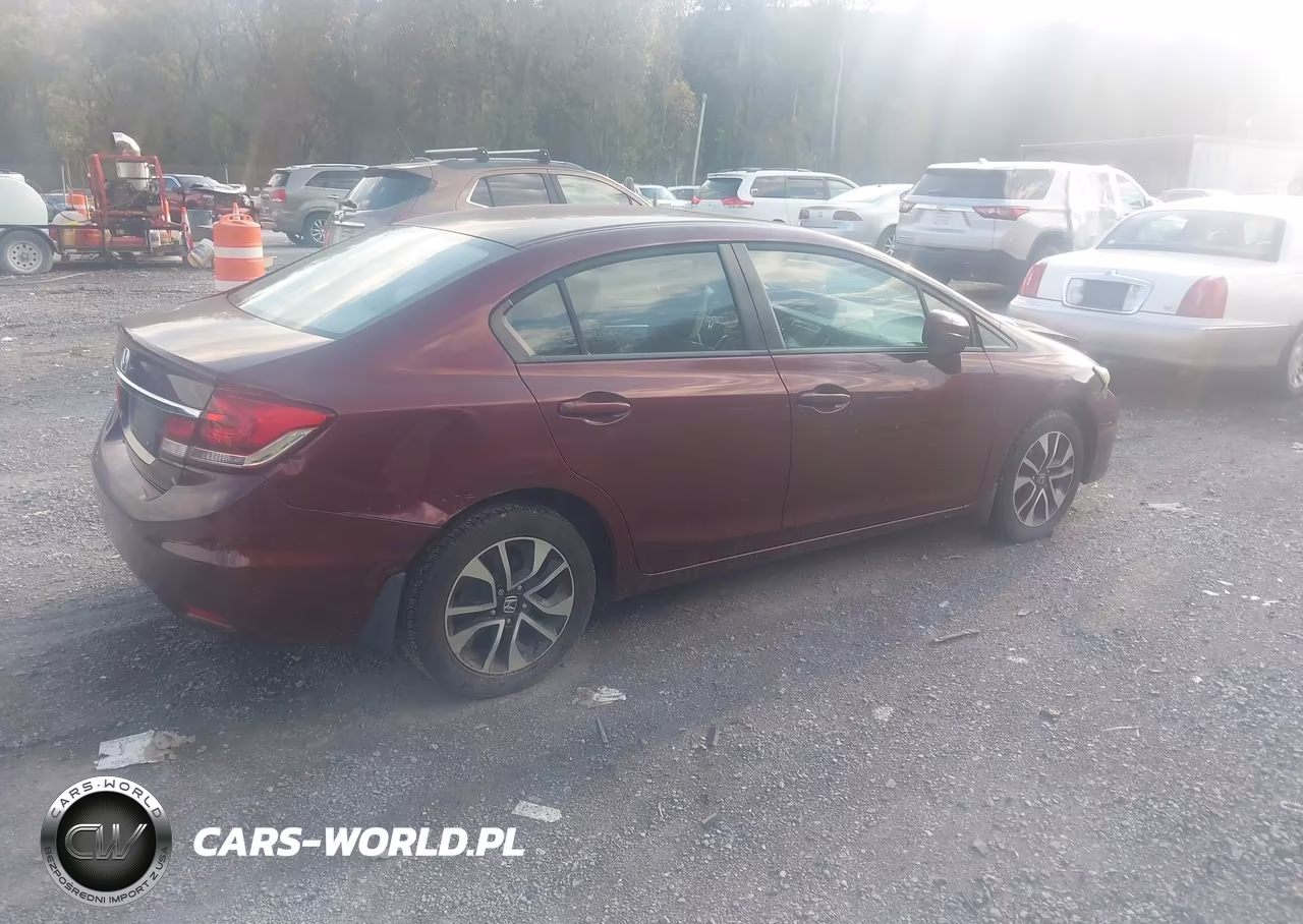 2015 Honda Civic Ex VIN:19XFB2F89FE081562 - 4