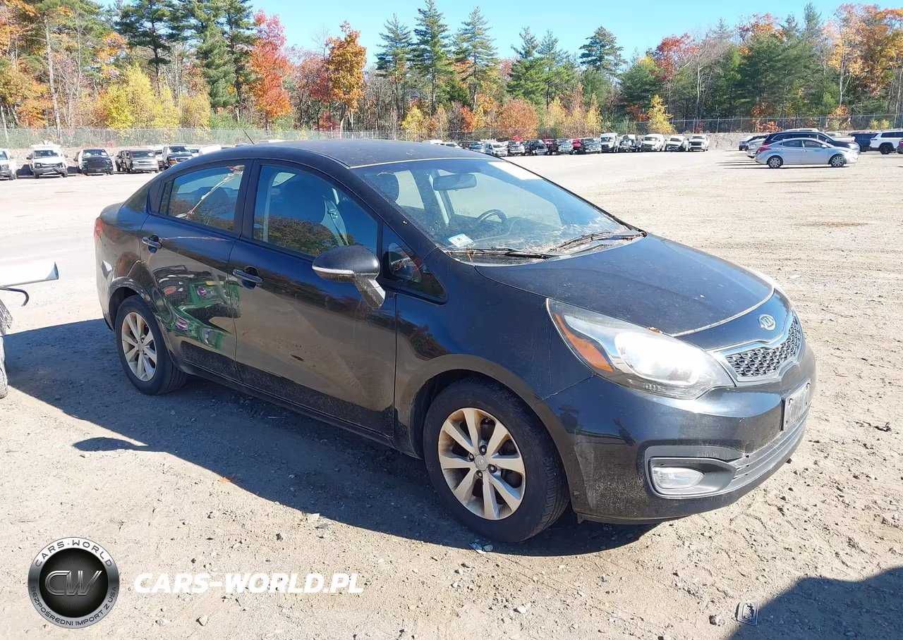 2012 Kia Rio Ex VIN:KNADN4A39C6044256 - 1