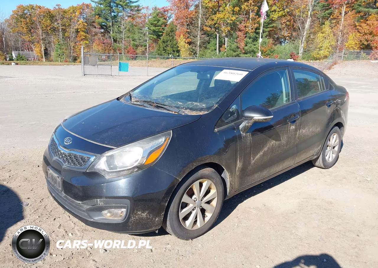 2012 Kia Rio Ex VIN:KNADN4A39C6044256 - 2