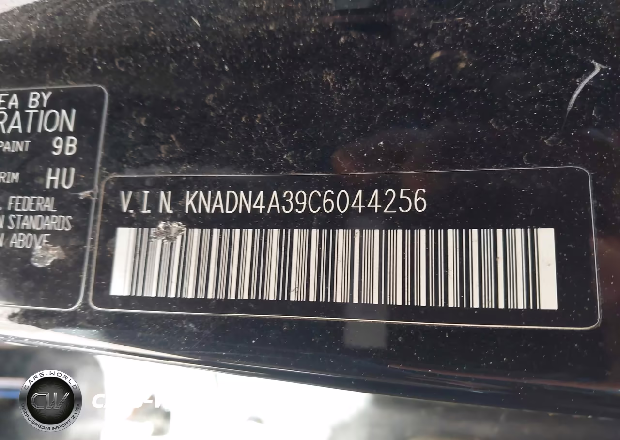 2012 Kia Rio Ex VIN:KNADN4A39C6044256 - 9