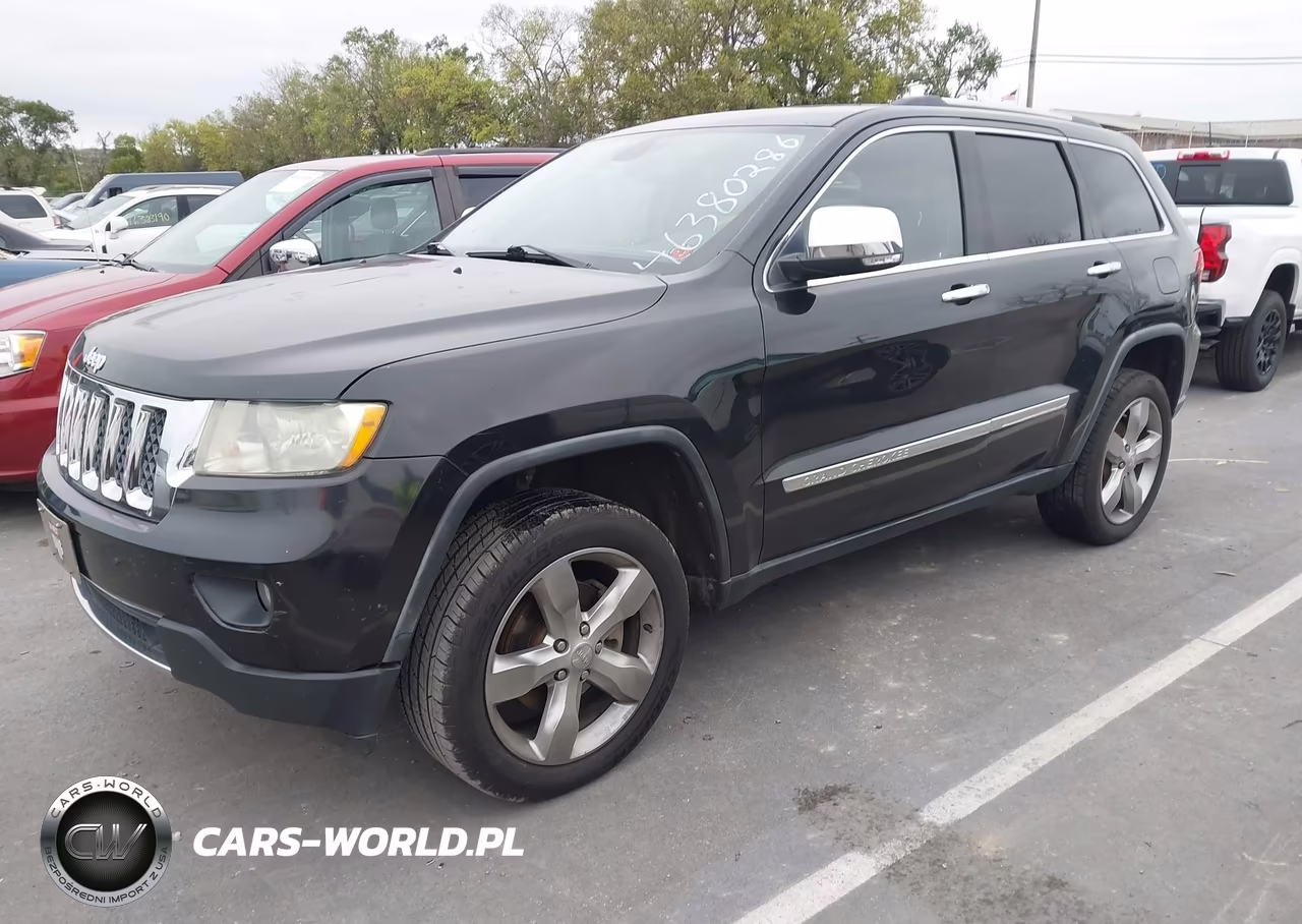 2011 Jeep Grand Cherokee Overland VIN:1J4RS6GG1BC611481 - 2
