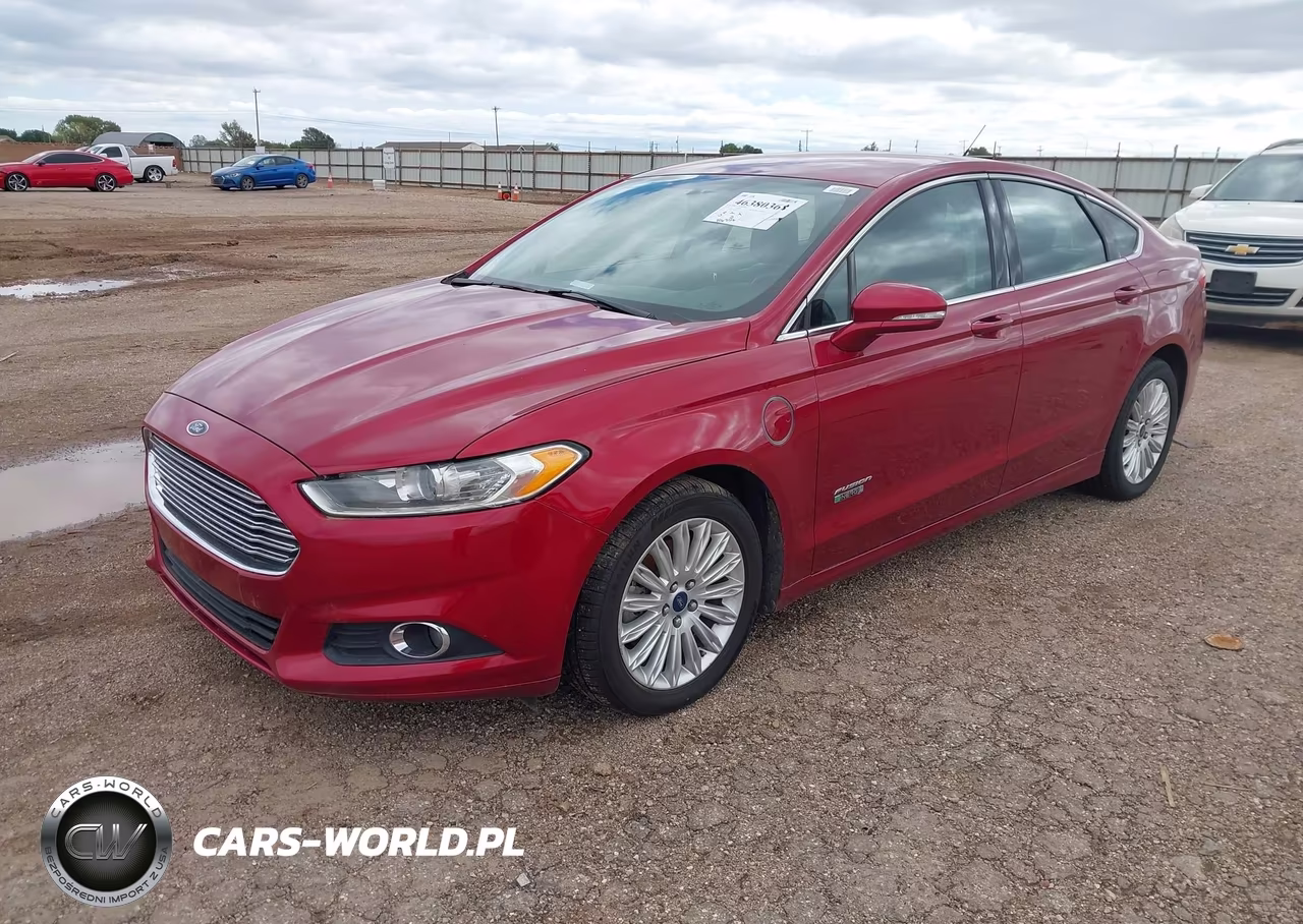 2014 Ford Fusion Energi Se Luxury VIN:3FA6P0PUXER122716 - 2