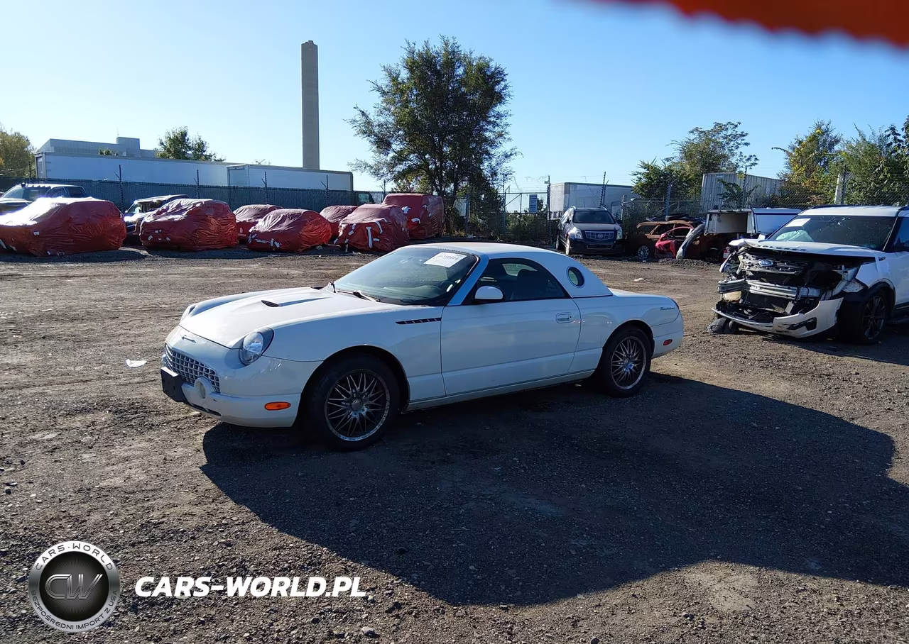 2002 Ford Thunderbird VIN:1FAHP60A52Y109056 - 2