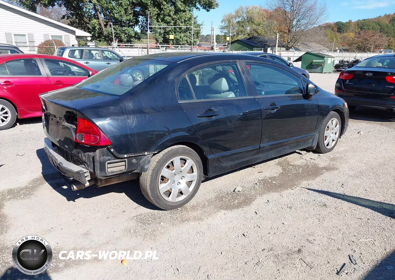2008 Honda Civic Lx VIN:1HGFA16598L023353 - 4