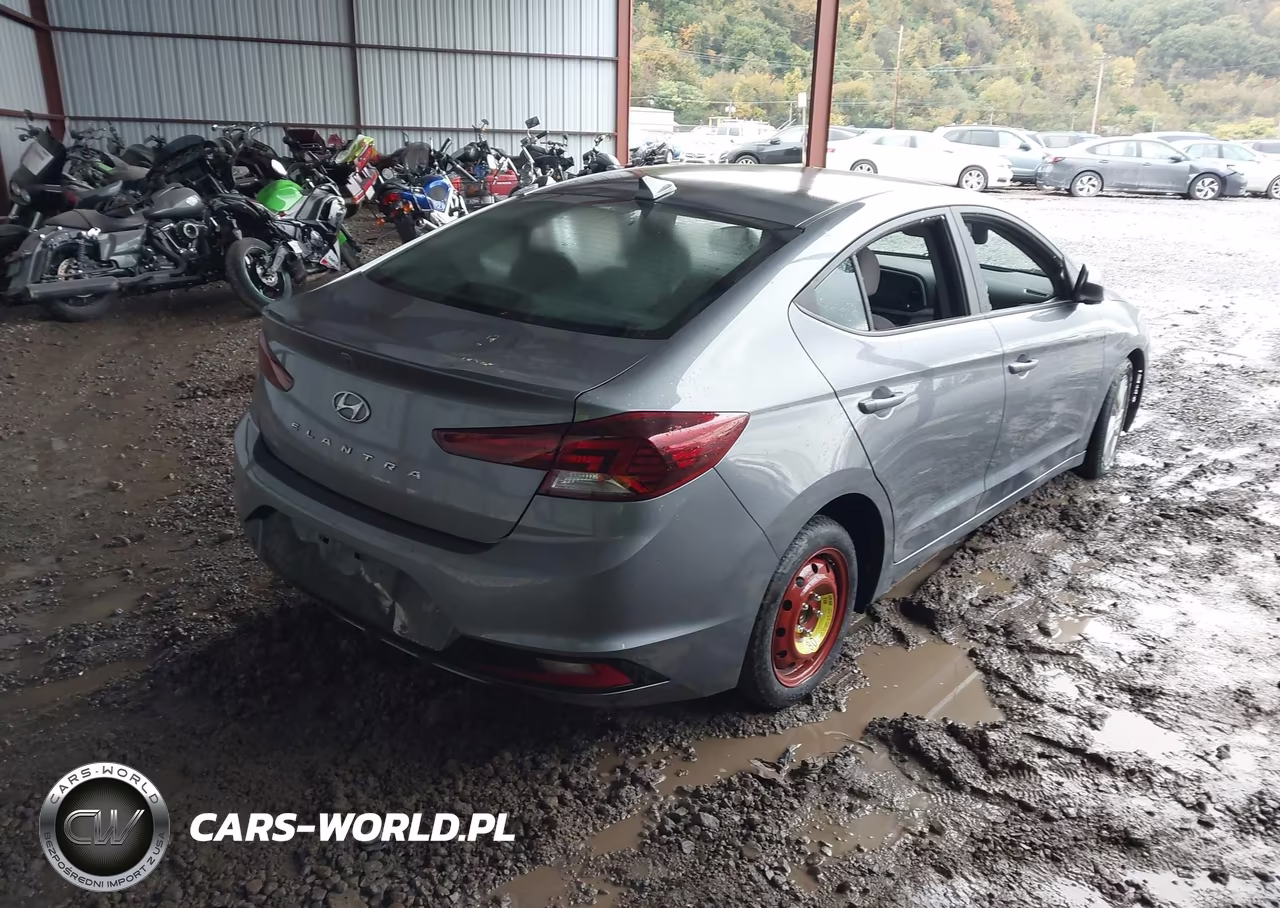 2019 Hyundai Elantra Sel VIN:KMHD84LF9KU844840 - 4