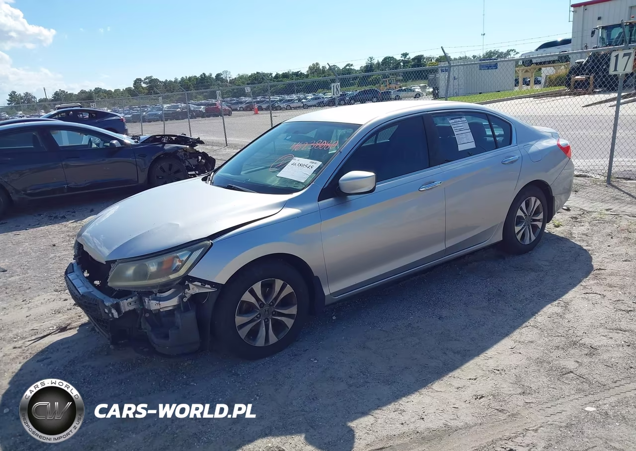 2015 Honda Accord Lx VIN:1HGCR2F33FA044501 - 2