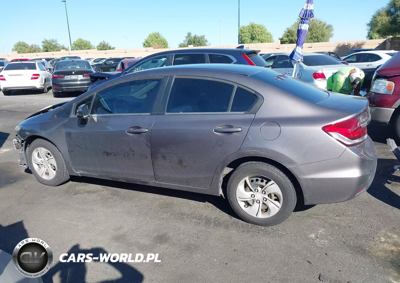 2015 Honda Civic Lx VIN:19XFB2F51FE207418 - 15