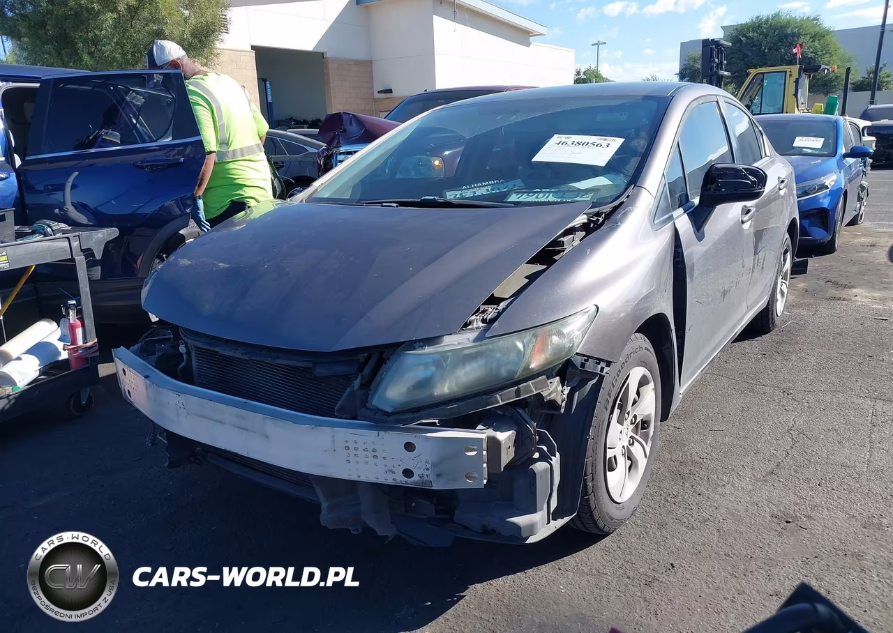 2015 Honda Civic Lx VIN:19XFB2F51FE207418 - 2