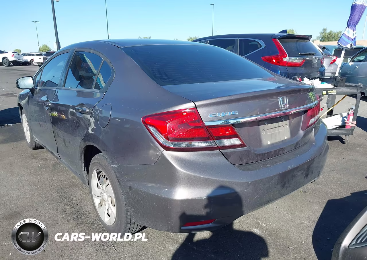 2015 Honda Civic Lx VIN:19XFB2F51FE207418 - 3