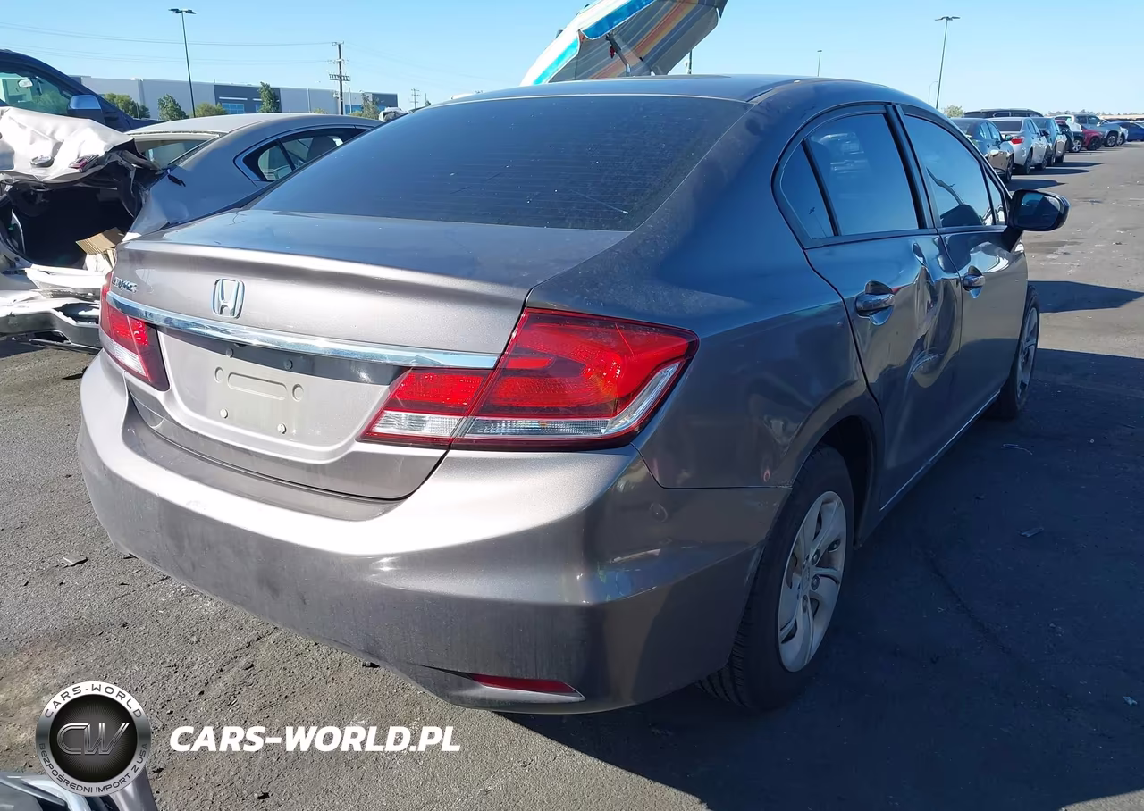 2015 Honda Civic Lx VIN:19XFB2F51FE207418 - 4