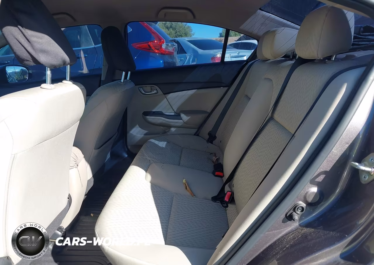 2015 Honda Civic Lx VIN:19XFB2F51FE207418 - 8