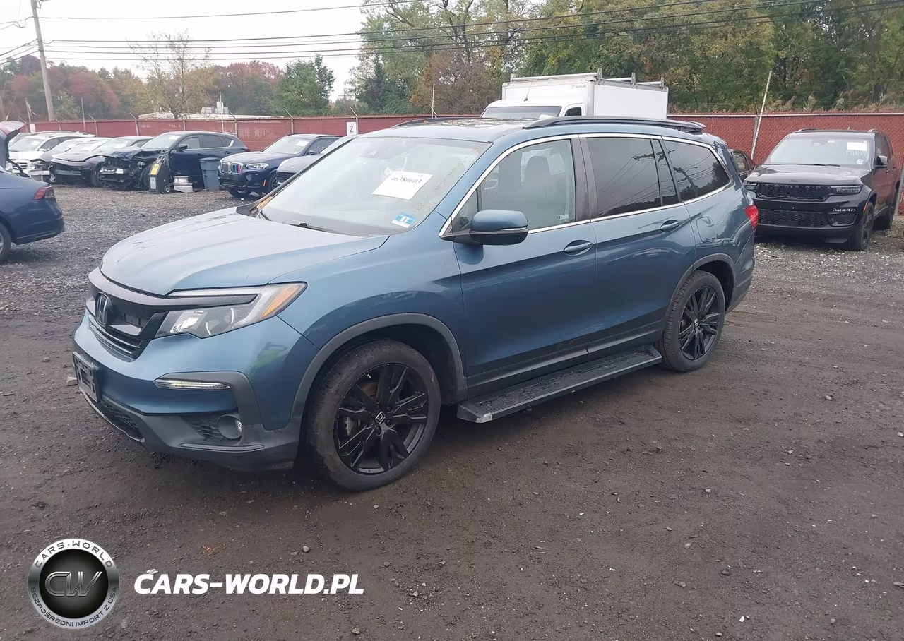 2021 Honda Pilot Awd Special Edition VIN:5FNYF6H20MB011811 - 2