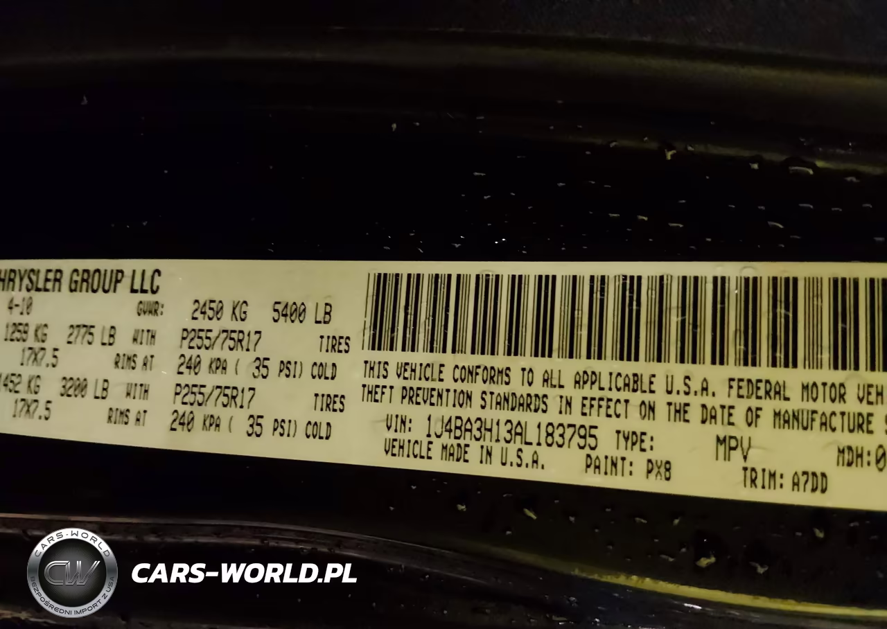 2010 Jeep Wrangler Unlimited Sport VIN:1J4BA3H13AL183795 - 9
