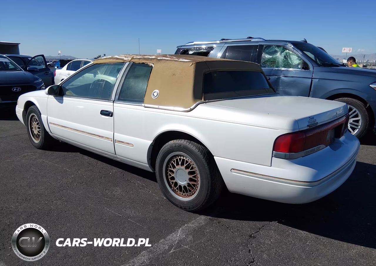 1997 Mercury Cougar Xr7 VIN:1MELM62W3VH630348 - 3