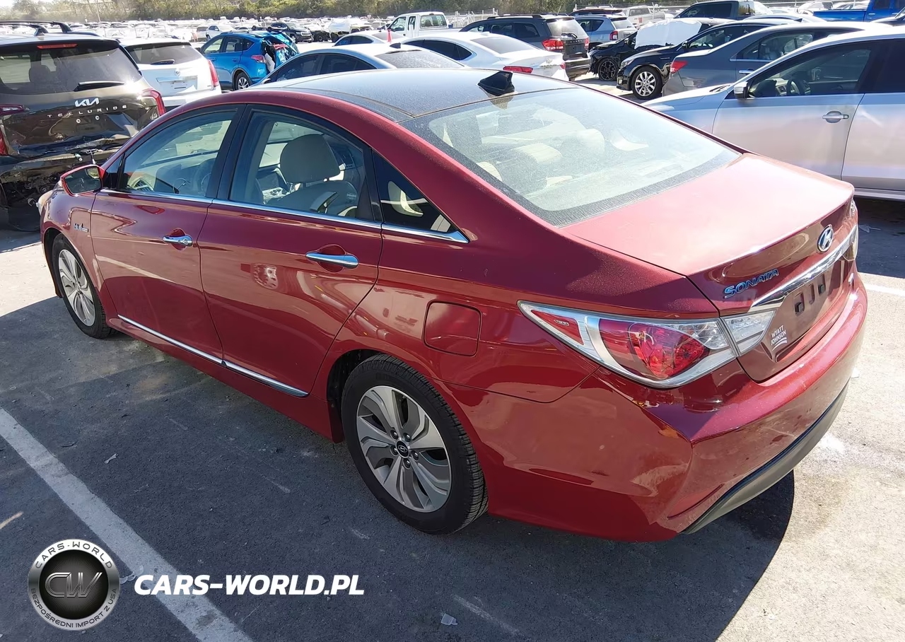 2013 Hyundai Sonata Hybrid Limited VIN:KMHEC4A41DA050181 - 3