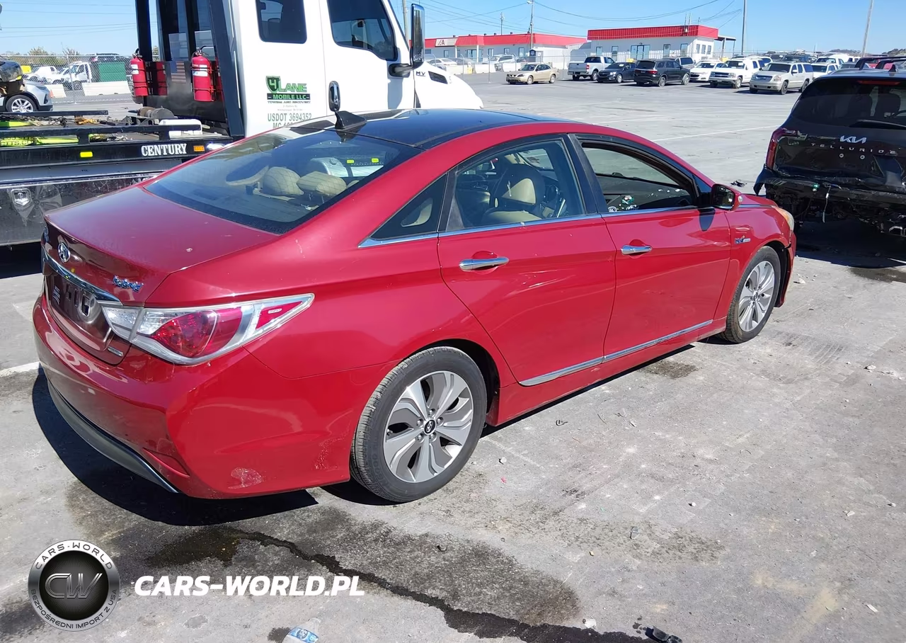 2013 Hyundai Sonata Hybrid Limited VIN:KMHEC4A41DA050181 - 4