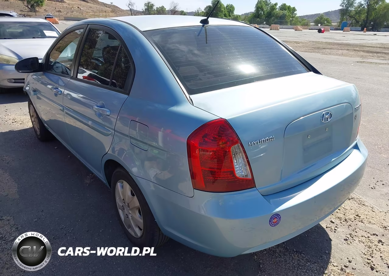 2007 Hyundai Accent Gls VIN:KMHCN46C27U096686 - 3