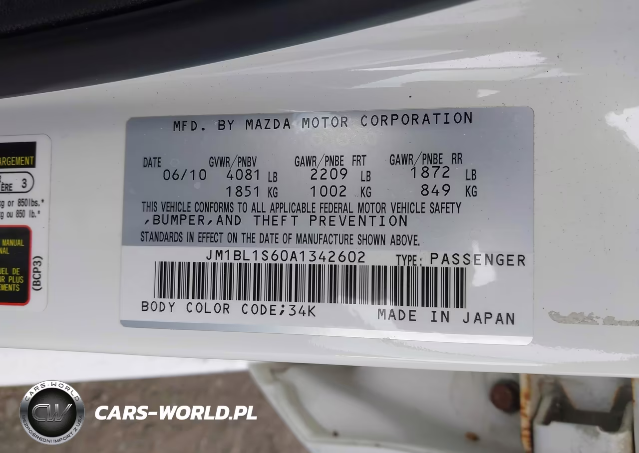 2010 Mazda Mazda3 S Grand Touring VIN:JM1BL1S60A1342602 - 9