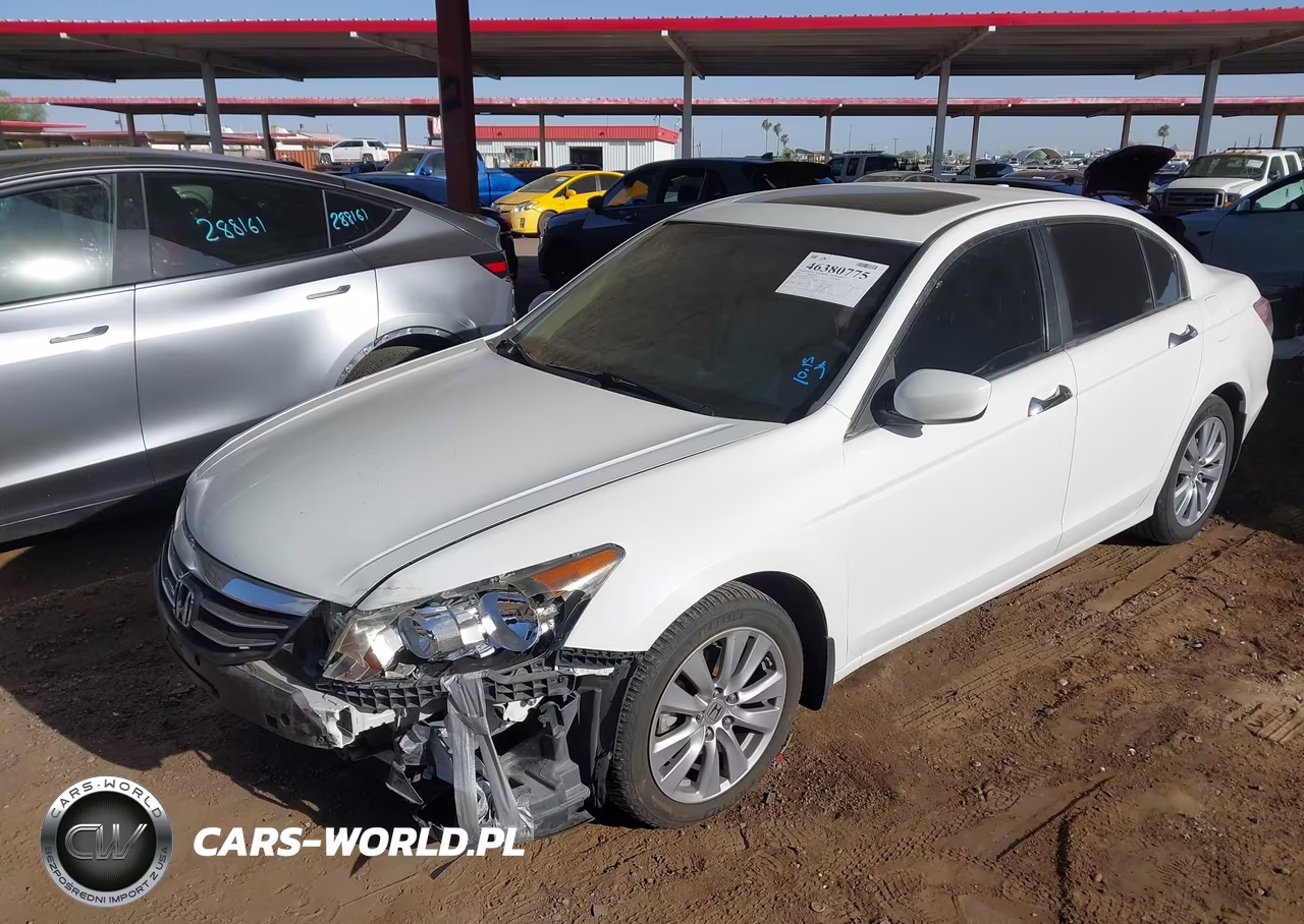 2012 Honda Accord 3.5 Ex-L VIN:1HGCP3F84CA024695 - 2