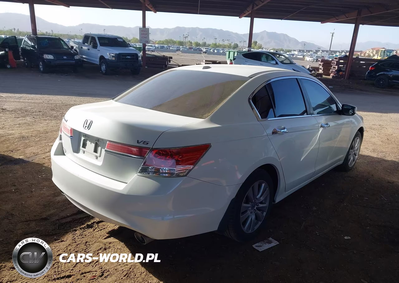 2012 Honda Accord 3.5 Ex-L VIN:1HGCP3F84CA024695 - 4
