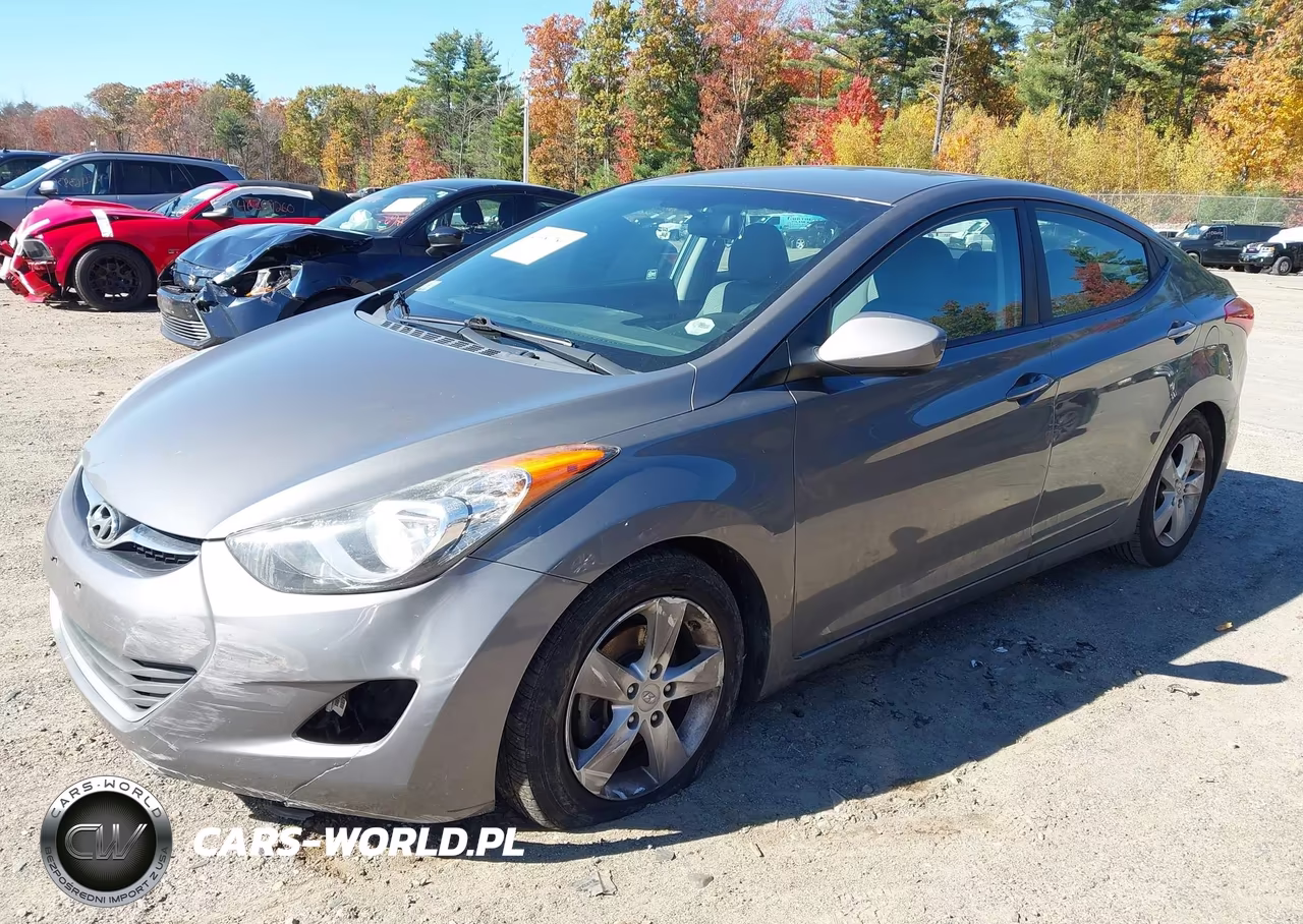 2013 Hyundai Elantra Gls VIN:5NPDH4AE1DH279866 - 2