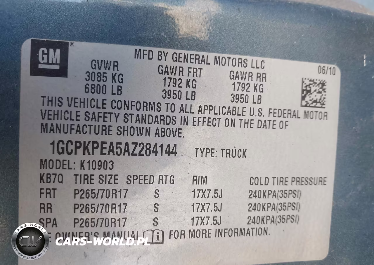 2010 Chevrolet Silverado 1500 Work Truck VIN:1GCPKPEA5AZ284144 - 9